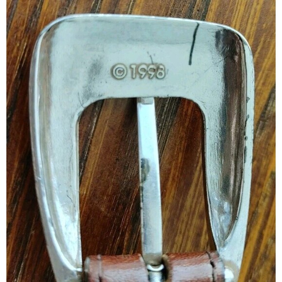 ONYX by BRIGHTON Golf Concho Belt Woven Details GolfSwing Size 34 Fits 31-34READ - Picture 8 of 11